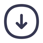 Arrow Bottom 3 SVG Icon